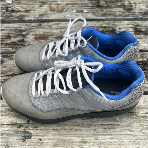 Jordan Comfort Viz Air 11 Leather Stealth Pack-Varsity Royal. Size 11.5 - Picture 2 of 8